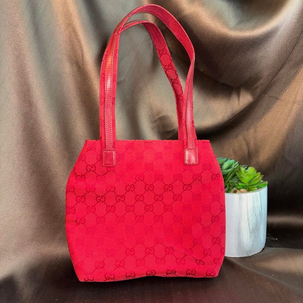 Gucci vintage GG Canvas Small Tote Excellent condition